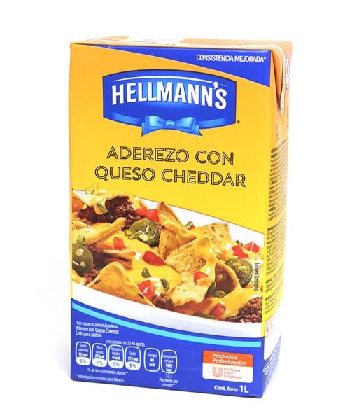 Aderezo de Queso Cheddar Tt 1 LT
