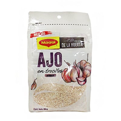 Ajo en Trocitos Bolsa 26 GR