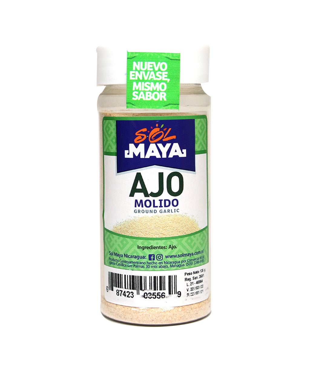 Ajo Molido Vaso 135 GR