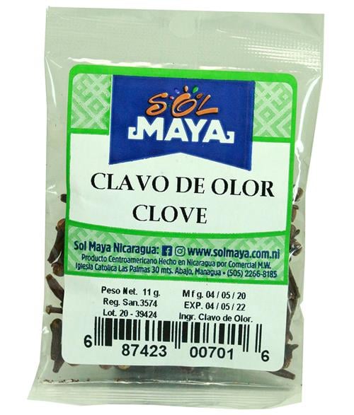 Clavo de Olor Entero Bolsa ½ OZ 11 GR