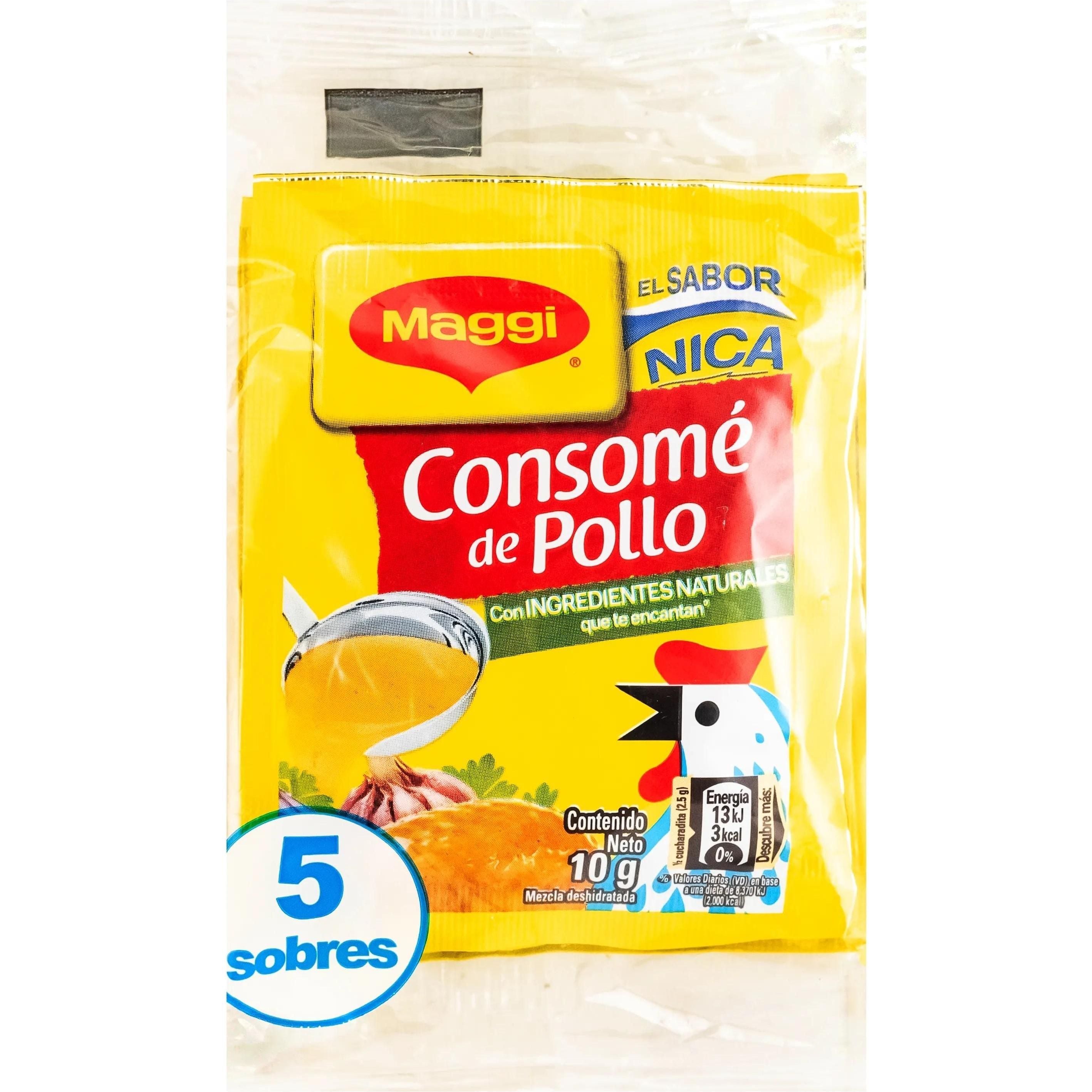 Consome de Pollo 10 GR Pk 5S