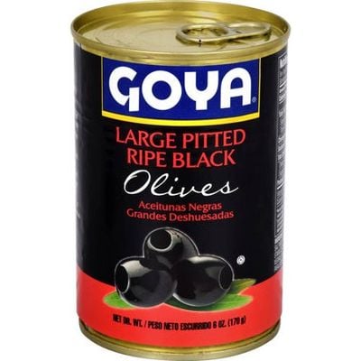 Aceituna Negra sin Semilla 6 OZ