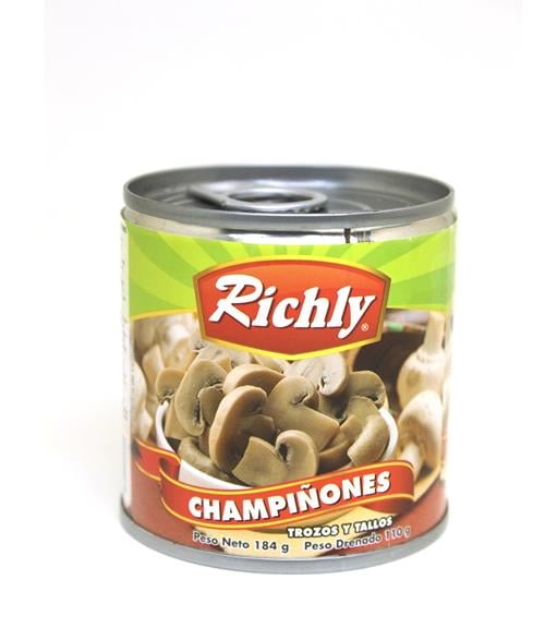 Hongos en Trozos 184 Grs
