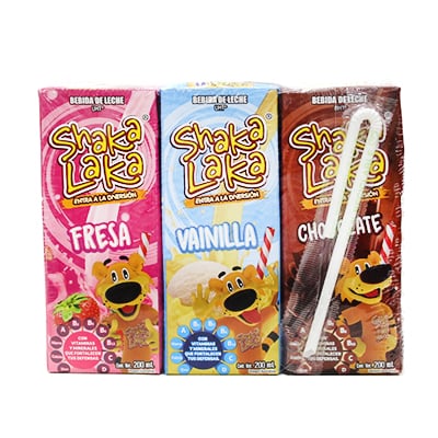 Bebida C/Leche Sab Surt 200 ML 6PK