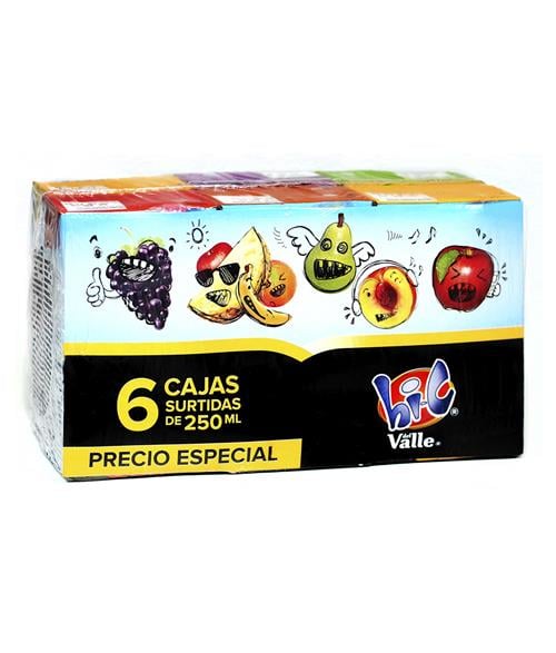 Nectar Sabor Surt 250 ML Pk 6S