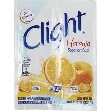 Refresco en Polvo Naranja 14 Grs (12)