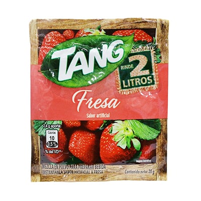 Refresco en Polvo Fresa 13 GR