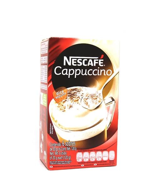 Cafe Cappuccino Original 20 Grs Pk 6S