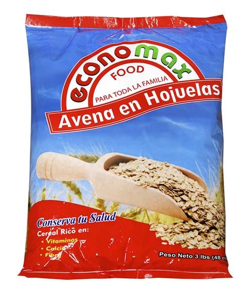 Avena en Hojuelas Bolsa 3 Lbs