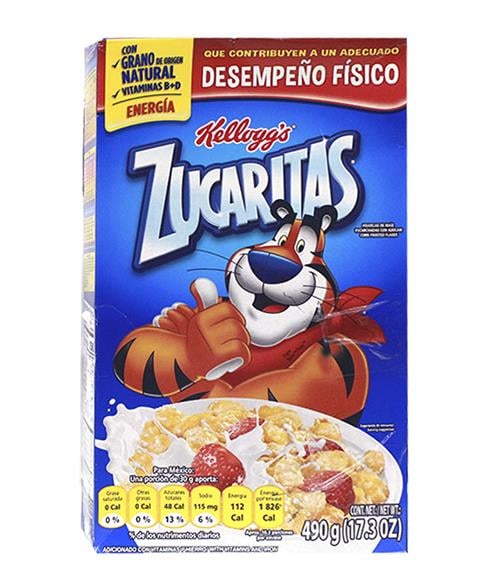 Zucaritas Cereal 490 GR 4950