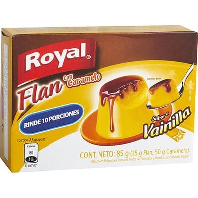 Flan de Vainilla C/Caramelo 85 GR