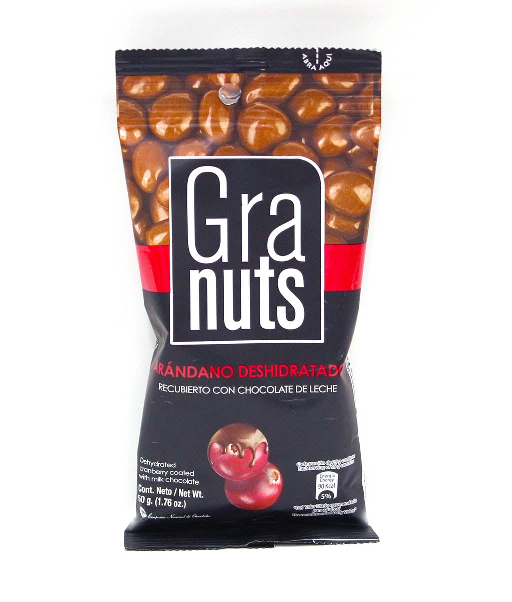 Arandanos Deshid Cubiert Choc 50 GR
