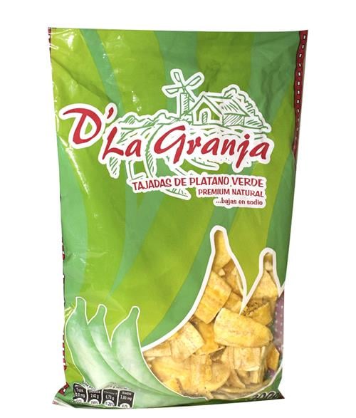 Tajadas de Platano Verde 300 GR