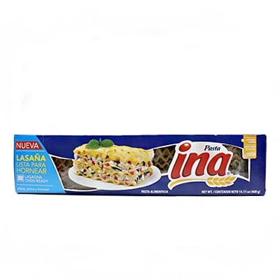 Pasta Lasaña 400 GR
