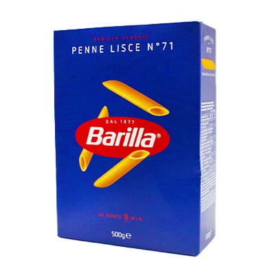 Pasta Penne Lisce N.71 500 Grs