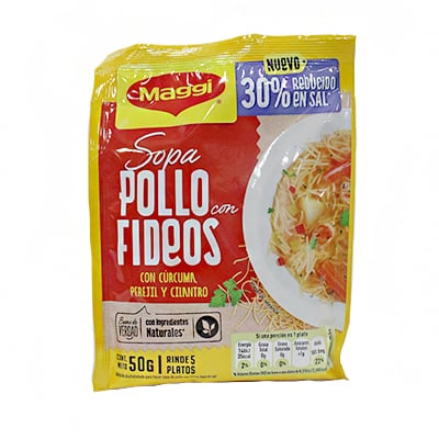 Sopa C/Fideos Red/Sal 50 GR (12)