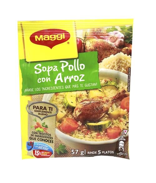 Sopa de Pollo C/Arroz 55 GR (12)