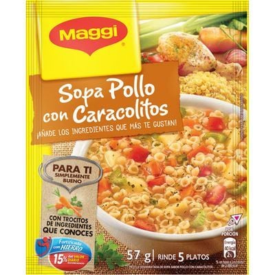 Sopa de Pollo C/Caracol 55 GR (12)