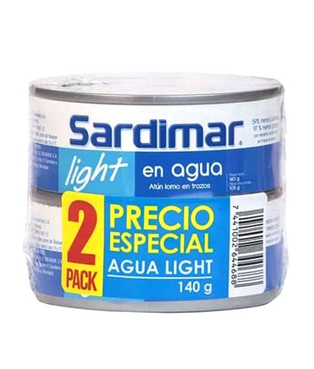 Atun Trozos Agua Light 140 GR 2PK 7513
