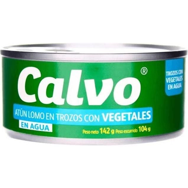Atun Trozo Light en Agua C/Veg 142