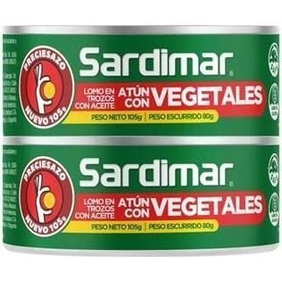 Atun C/Vegetales 140 GR 2PK 7515