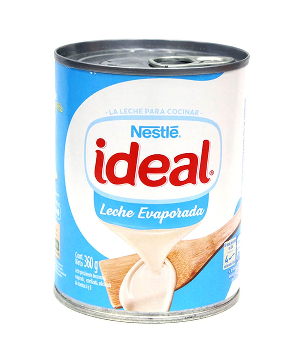 Leche Evaporada Lata 360 Grs