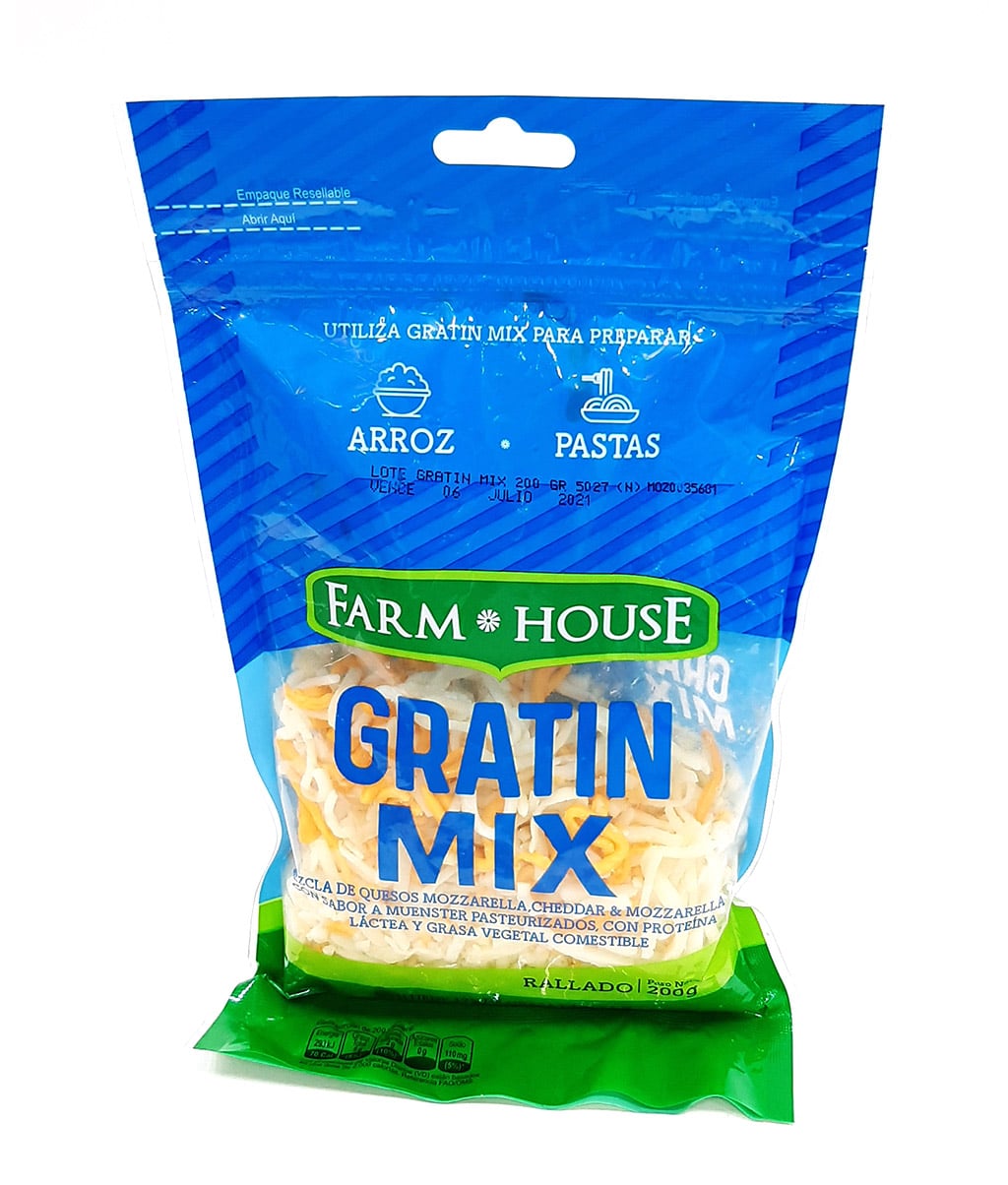 Queso Rallado Gratin Mix 200 GR