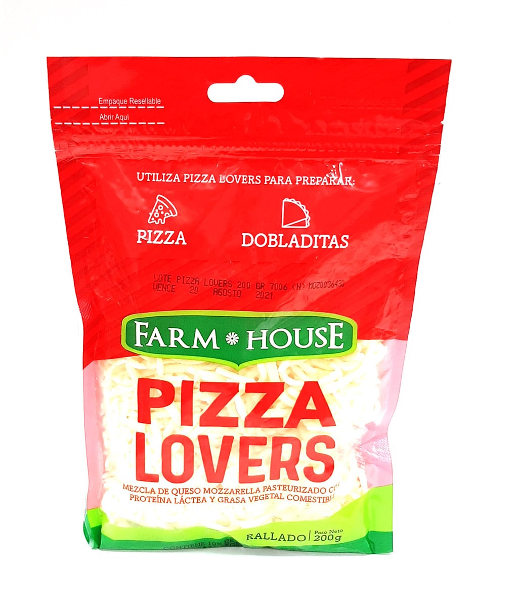 Queso Rallado Pizza Lovers 200 GR