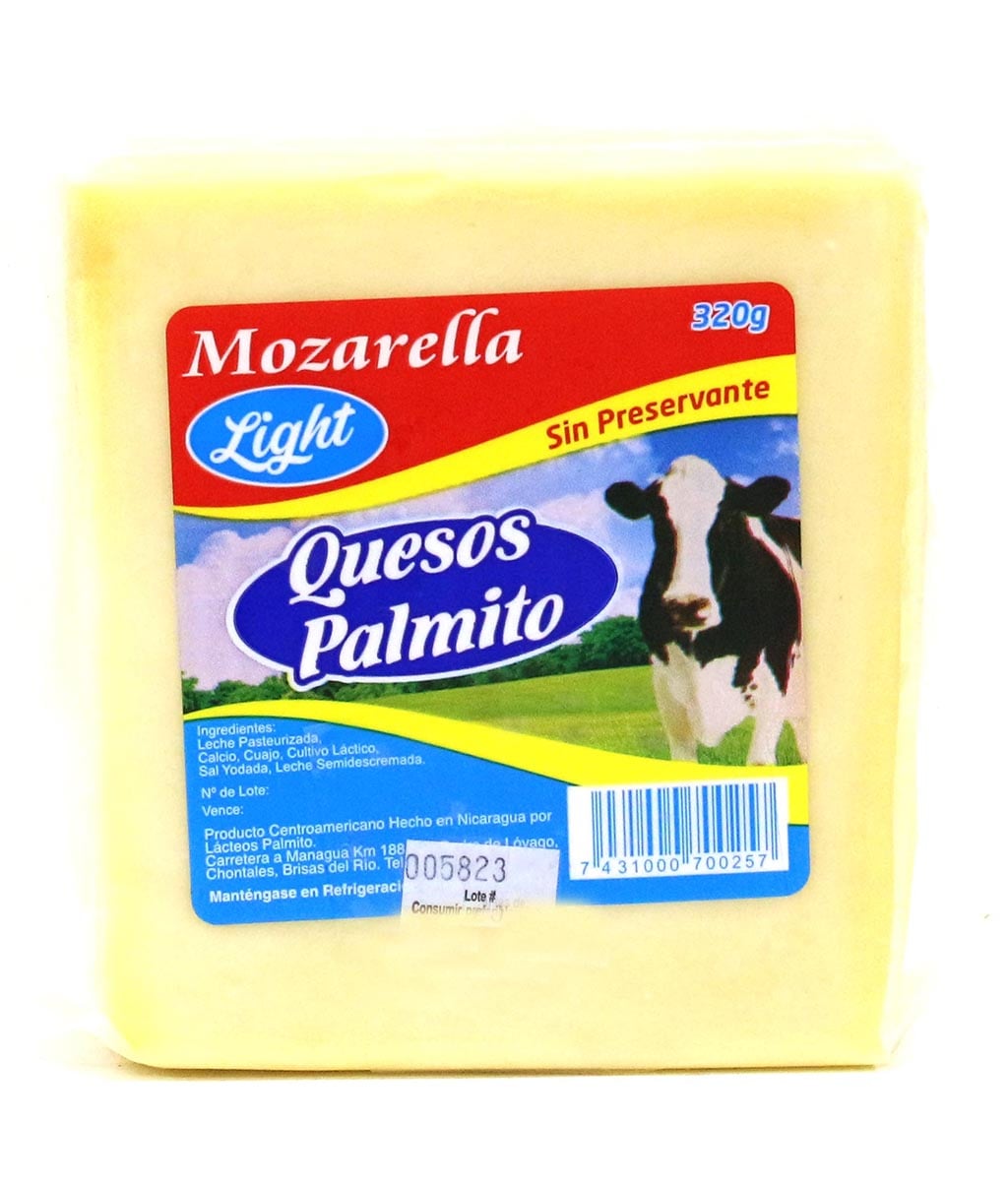 Queso Mozarella Light 320 GR