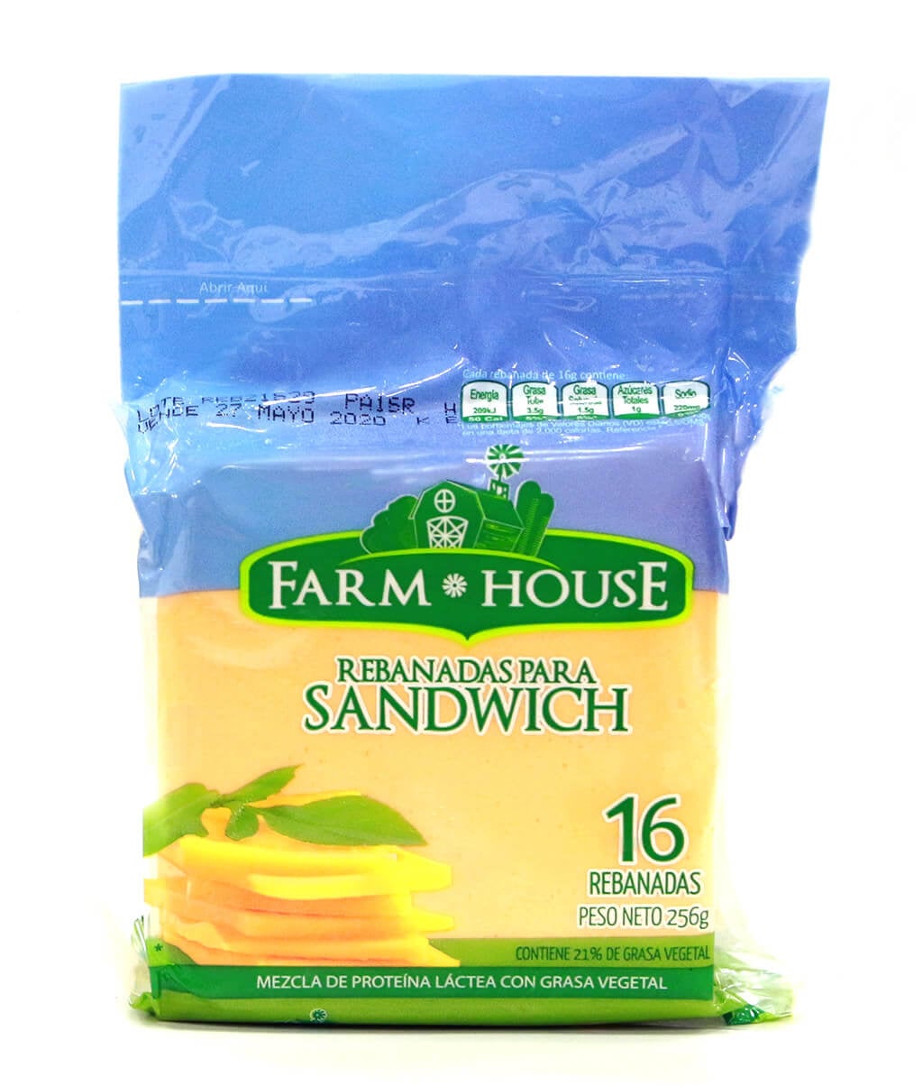 Queso Procesado 16 Sl 256 GR