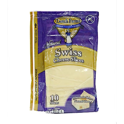 Queso Suizo Sliced 6 OZ