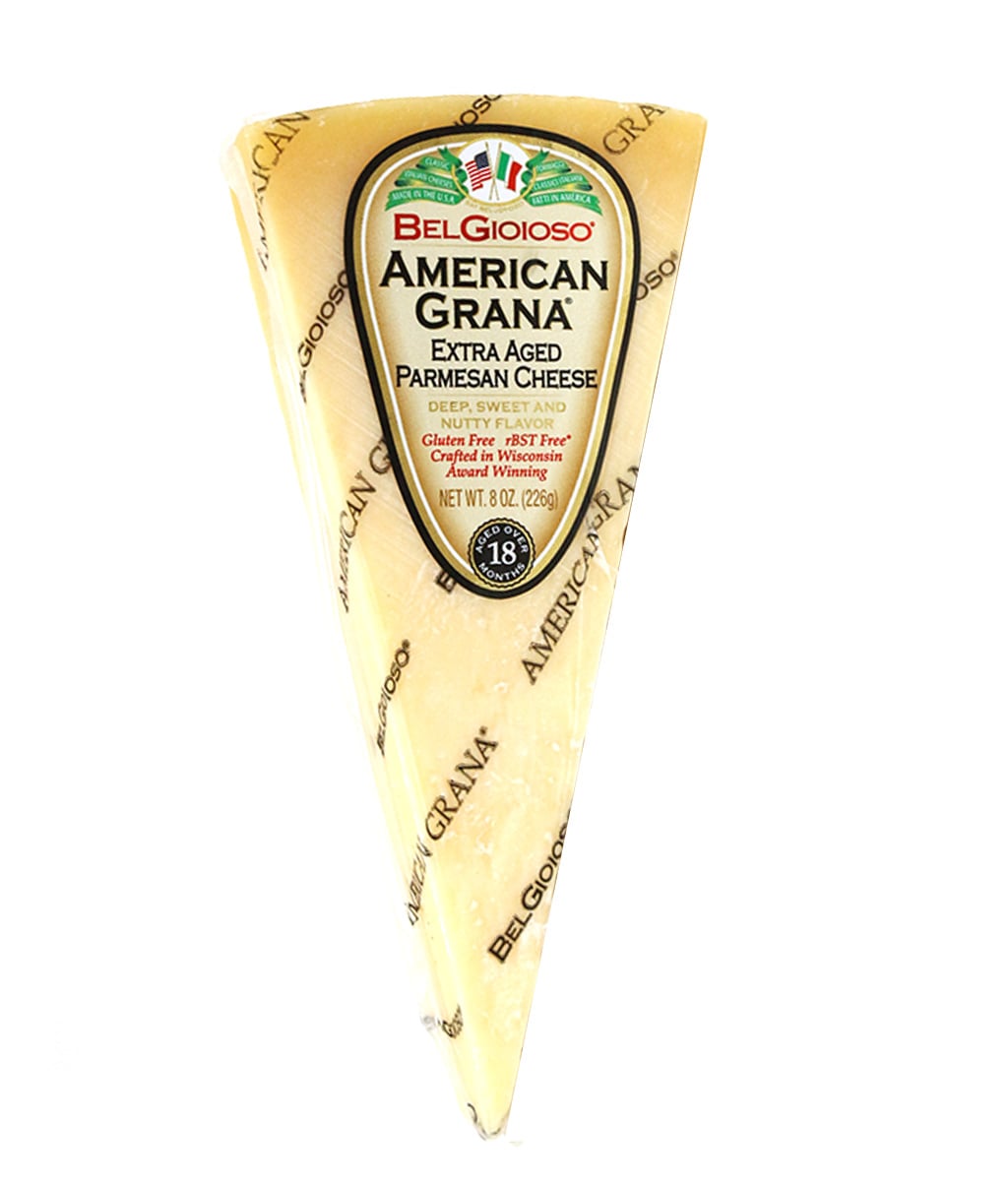 Queso American Grana Wedge 8 OZ