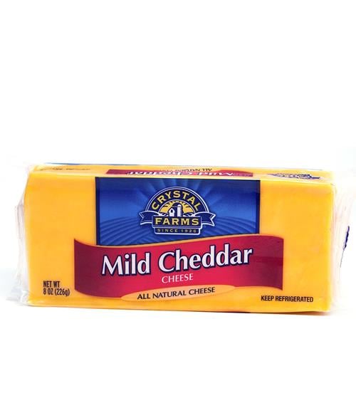 Queso Cheddar Suave 8 OZ .