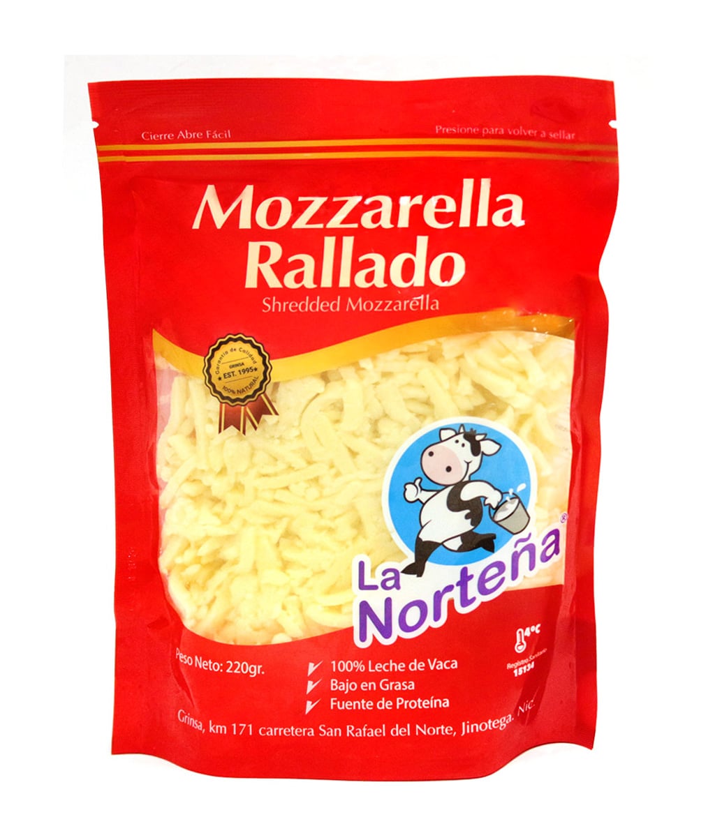 Queso Mozarella Ray 220 GR