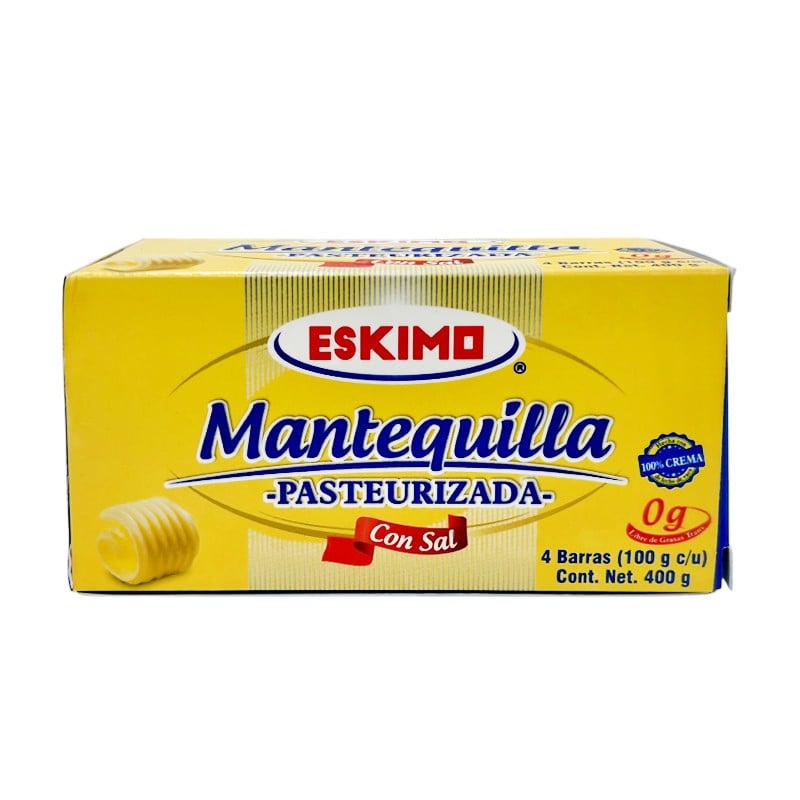 Mantequilla Barra 100 GR - Eskimo (Caja)