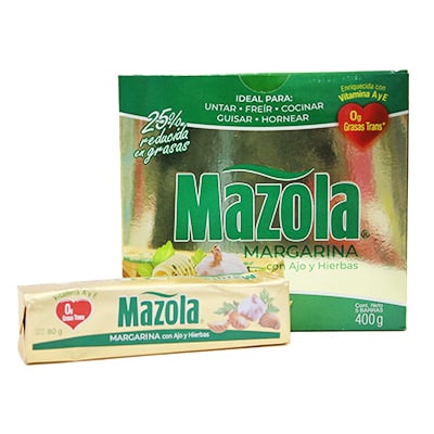 Margarina Ajo.hierbas 5S 400 GR