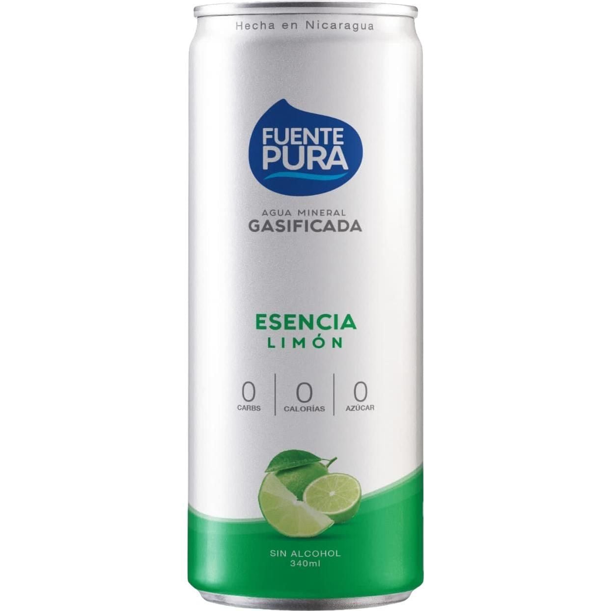 Agua Mineral Gasif Limon 340 ML