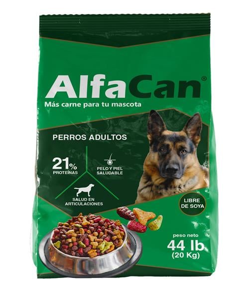 Alimento P/Perro Adult 21% Prot 44 LB
