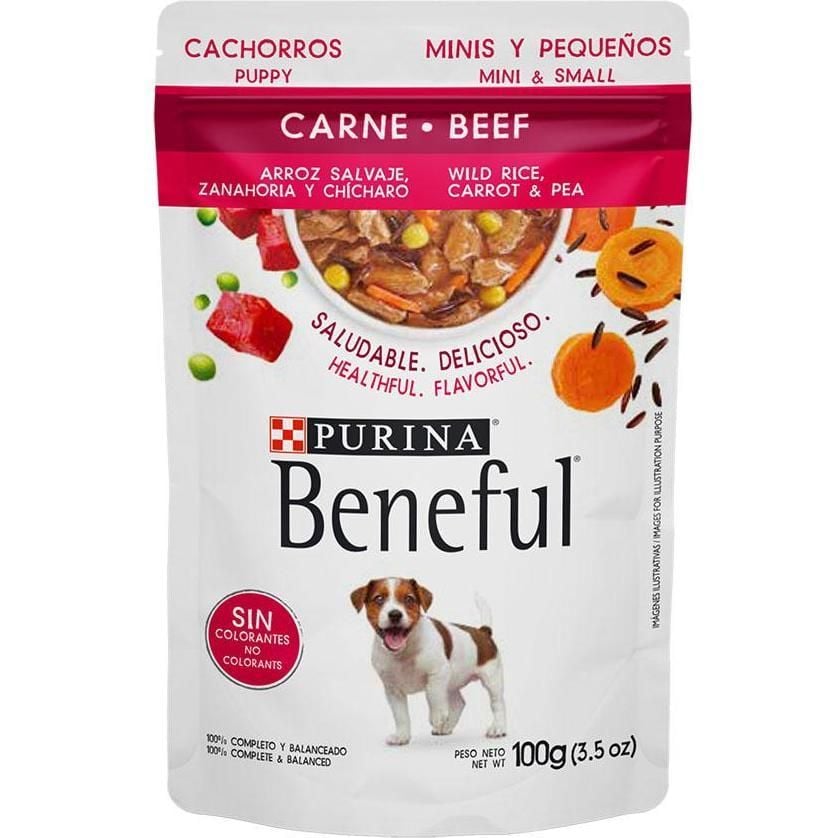 Alimento P/Perro Mini Pq Carne 100 GR