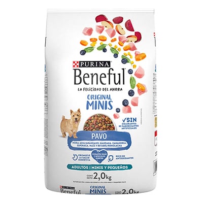 Alimento P/Perro Minis Pavo 2 KG