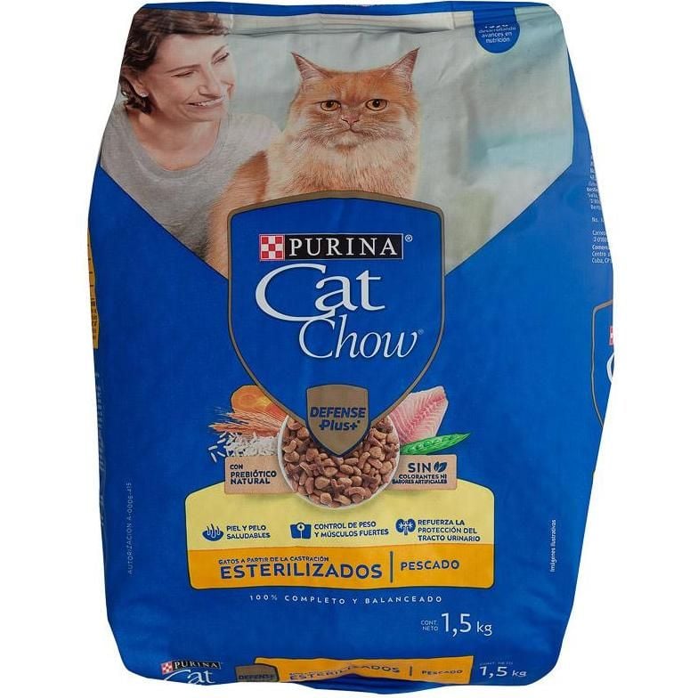 Alimento P/Gato Adulto Pescado 1.5 KG