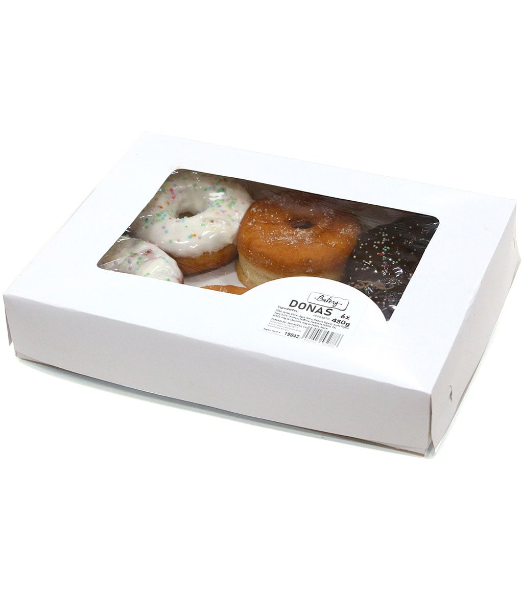 Donas Glaseadas Pk 6 S