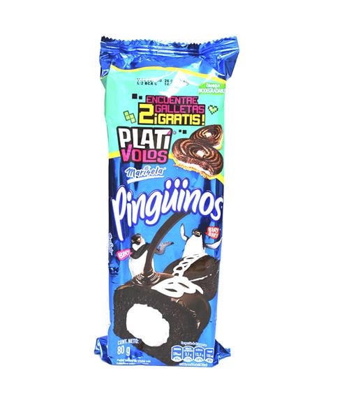 Pudin Pinguinos Rell con Crema 2S 80
