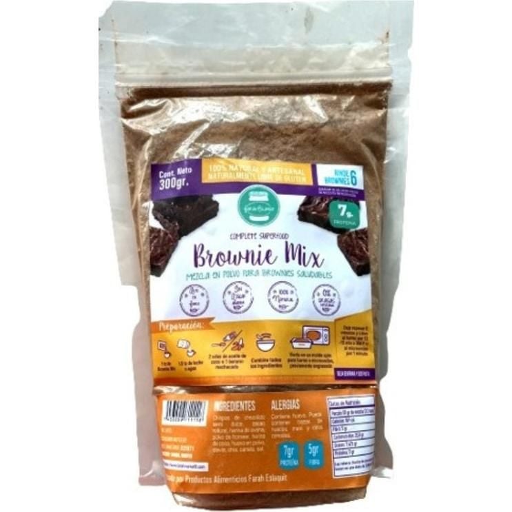 Mezcla en Polvo P/Brownie Mix 300 GR