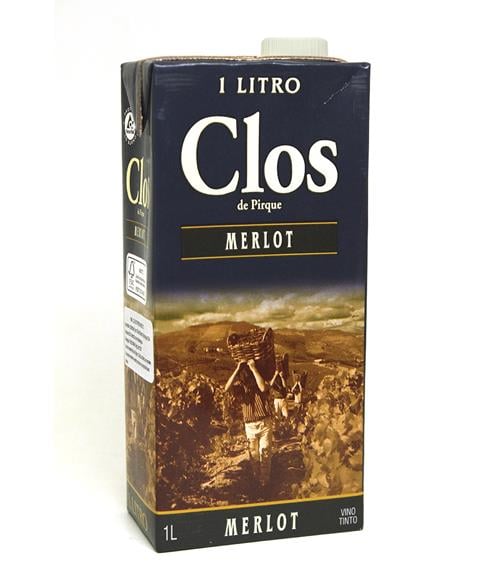 Vino Merlot Clos de Pirque Tetra 1 LT