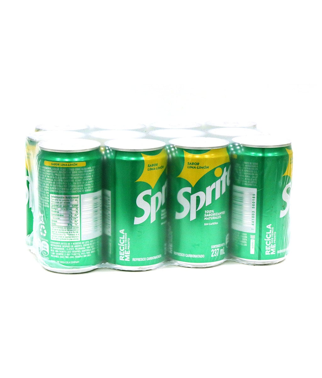 Gaseosa S/Limon Lata 237 ML 12PK