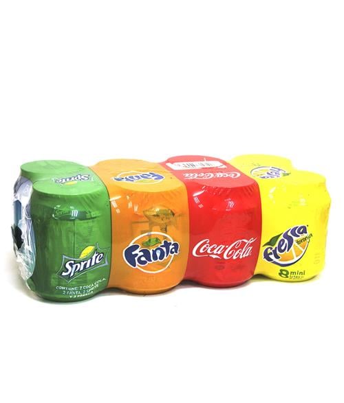 Gaseosa Mini Lata C.cola.fanta
