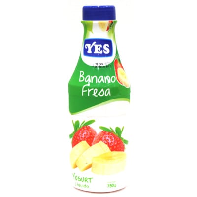 Yogurt Banano-Fresa 750 GR