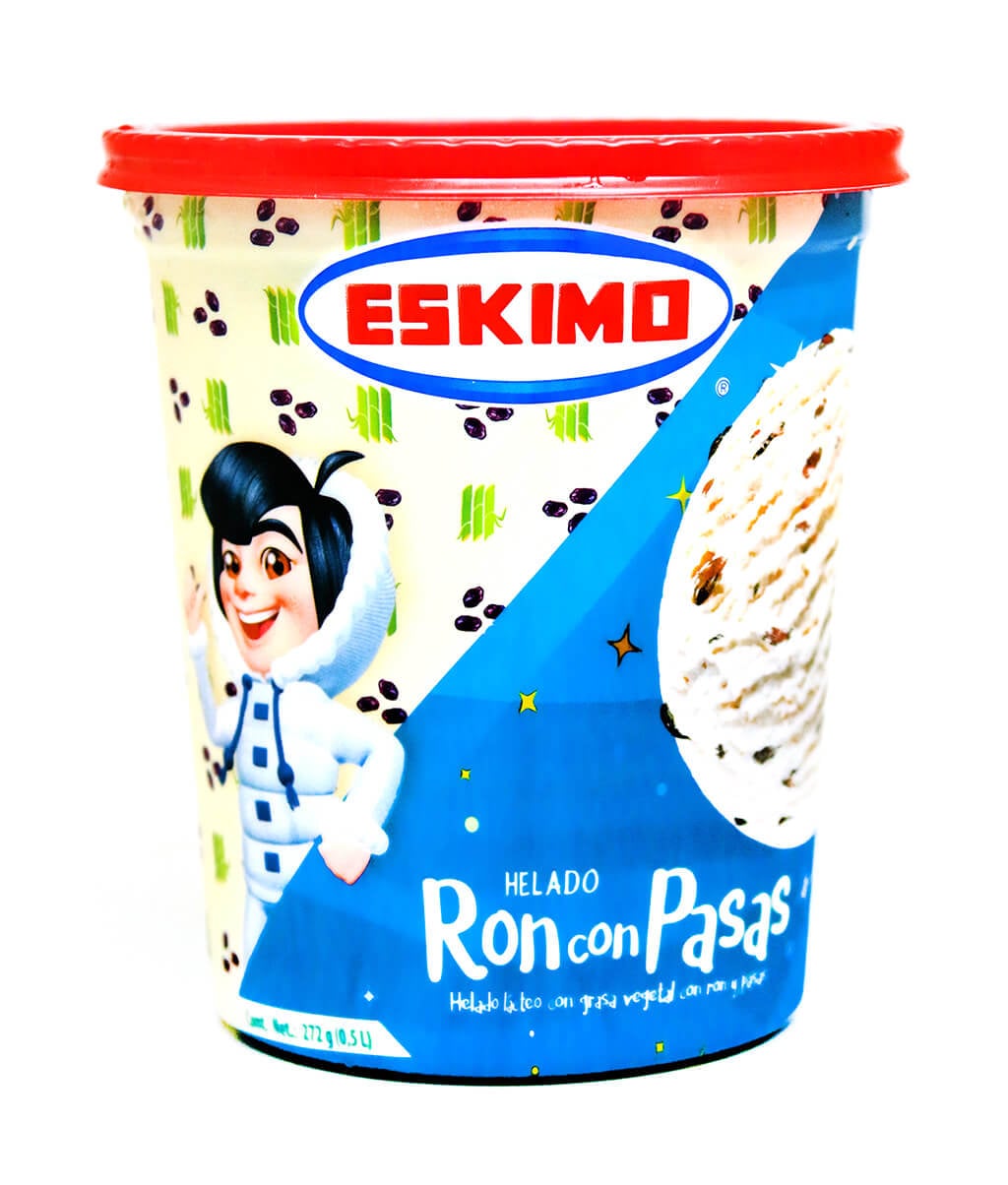 Sorbete de Ron con Pasas 1/2 LT