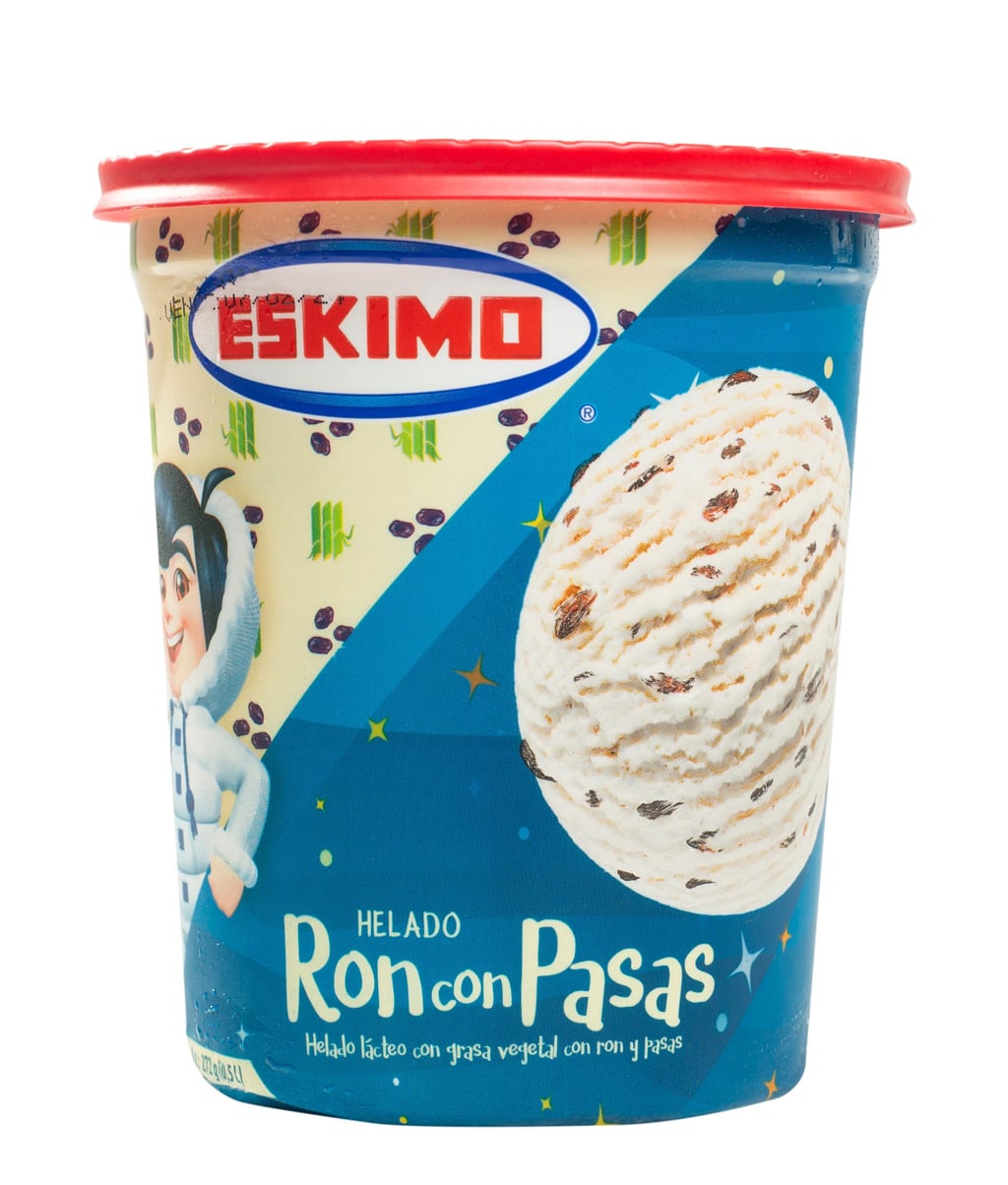 Sorbete de Ron con Pasas 1 LT